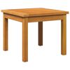 vidaXL Side Table Brown Solid Acacia wood