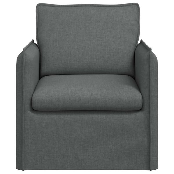 vidaXL Sofa Dark Grey 75 x 82 x 85 cm Fabric