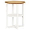 vidaXL Lamp Table 40x50 cm Solid Oak Wood