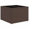 vidaXL Garden Sofa Set with Cushion 6 pcs Brown Poly rattan