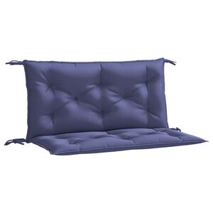 vidaXL Garden Bench Cushions 2 pcs Navy Blue 100x50x7 cm Oxford Fabric