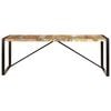 vidaXL Dining Table 220x100x75 cm Solid Reclaimed Wood