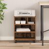 vidaXL Printer Stand Old wood 41 x 32 x 48 cm Engineered wood