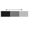 vidaXL Patio Retractable Side Awning 140x600 cm Black