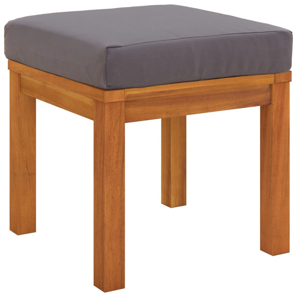 vidaXL 9 Piece Garden Dining Set with Cushions Solid Wood Acacia