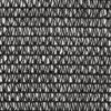 vidaXL Privacy Net HDPE 1x25 m Black