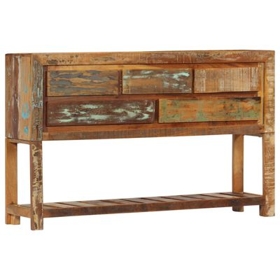 vidaXL Sideboard 120x30x75 cm Solid Reclaimed Wood