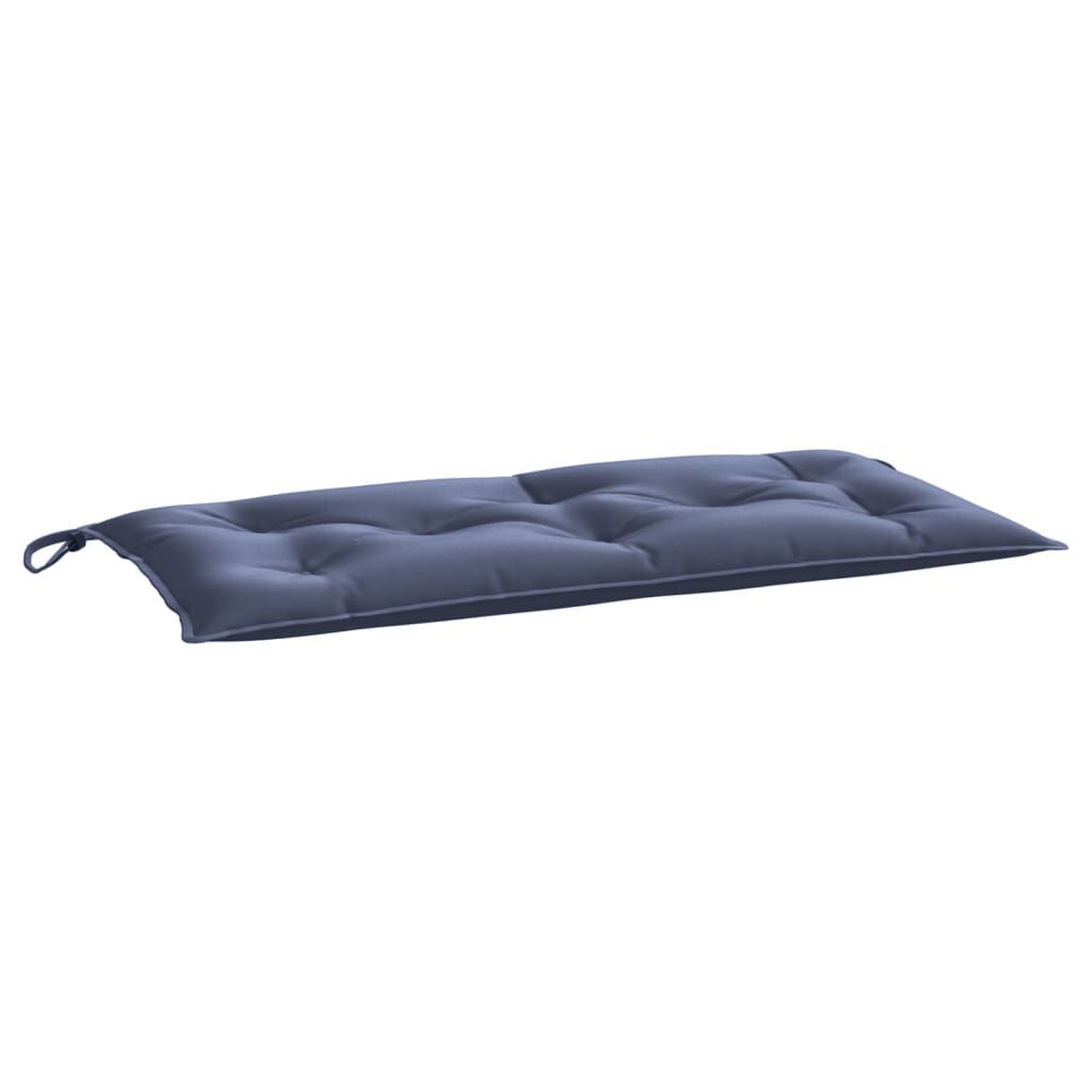 vidaXL Garden Bench Cushion Navy Blue 100x50x7 cm Oxford Fabric