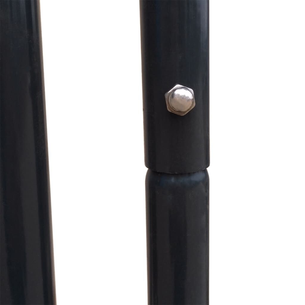 vidaXL Garden Fence Gate 100x100 cm Anthracite