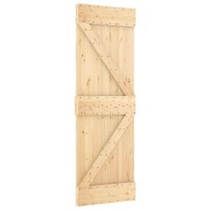 vidaXL Door NARVIK 70x210 cm Solid Wood Pine
