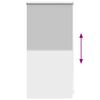 Roller Blind Blackout 40 x 100 cm Grey