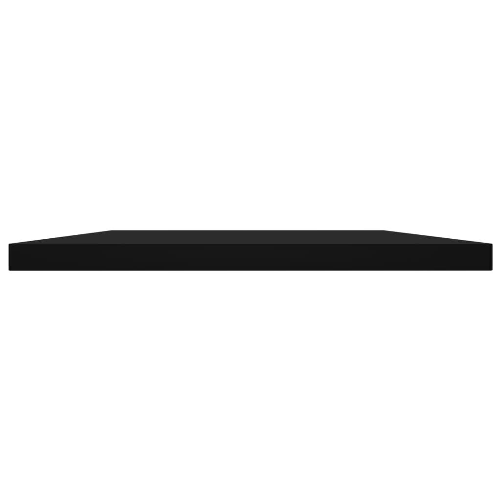 vidaXL Bookshelf Boards 8 pcs Black 100x30x1.5 cm Engineered Wood