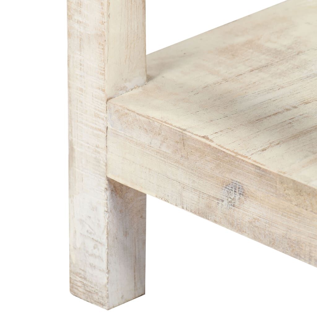 vidaXL Console Table 120x35x75 cm Solid Mango Wood