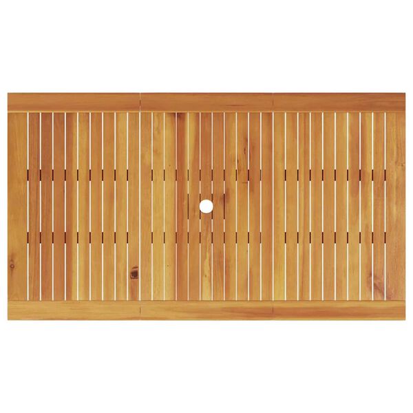 vidaXL Garden Dining Set 5 pcs Brown Solid acacia wood