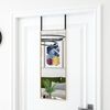 vidaXL Door Mirror Gold 30x80 cm Glass and Aluminium