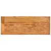 vidaXL Console Table 110x40x76 cm Solid Acacia Wood in Honey Finish