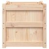 vidaXL Garden Planter 50x50x50 cm Solid Wood Pine