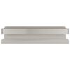 vidaXL Shower Shelf 23x6.5x6 cm Brushed 304 Stainless Steel