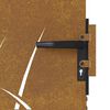 vidaXL Garden Gate 85x75 cm Corten Steel Grass Design