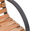 vidaXL Garden Chairs 2 pcs Wood