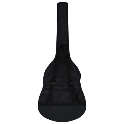 vidaXL Guitar Bag for 3/4 Classical Guitar Black 94x35 cm Fabric