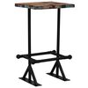 vidaXL Bar Set 3 Piece Solid Reclaimed Wood Multicolour