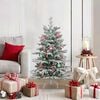 vidaXL Christmas Bauble Set 40 pcs Red and Green