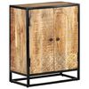 vidaXL Hand Carved Sideboard 60x35x75 cm Solid Mango Wood