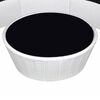 vidaXL 10 Piece Garden Lounge Set with Cushions Poly Rattan White