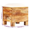 vidaXL Storage Bench Solid Reclaimed Wood 40x40x45 cm