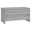 vidaXL Coffee Table Grey Sonoma 102x55.5x52.5 cm Engineered Wood