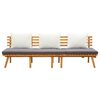 vidaXL Garden Day Bed 200x65 cm Solid Wood Acacia
