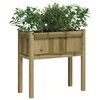 vidaXL Garden Planters 2 pcs with Legs Impregnated Wood Pine