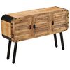 vidaXL Sideboard Solid Mango Wood 120x30x76 cm