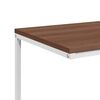 vidaXL Side Table White 55x35x66 cm Engineered Wood