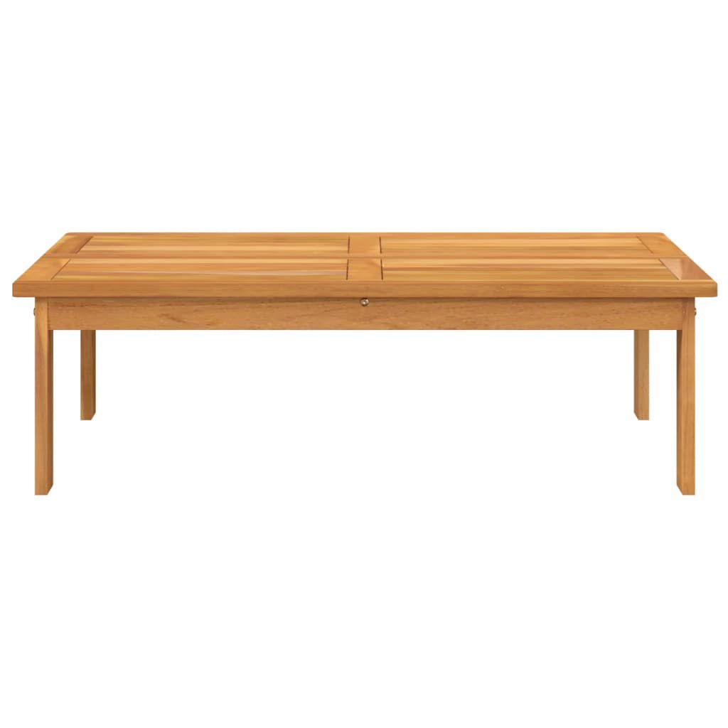 vidaXL Garden Table 100x60x30 cm Solid Wood Acacia