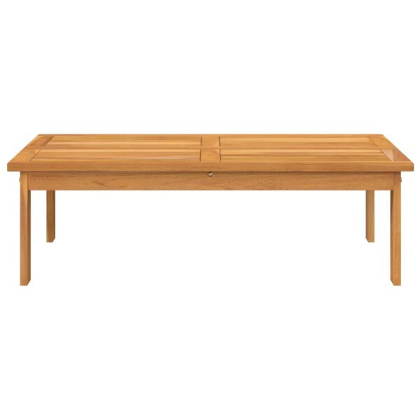 vidaXL Garden Table 100x60x30 cm Solid Wood Acacia