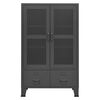 vidaXL Industrial Storage Chest Anthracite Metal