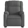 vidaXL Electric Stand up Massage Recliner Chair Dark Grey Fabric