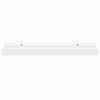 vidaXL Wall Shelves 4 pcs White 40x9x3 cm