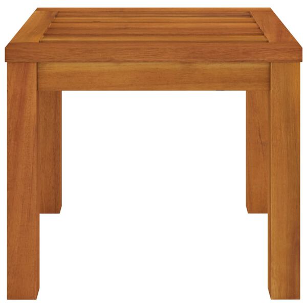 vidaXL Garden Stools with Cushions 2 pcs 40x40x42 cm Solid Wood Acacia