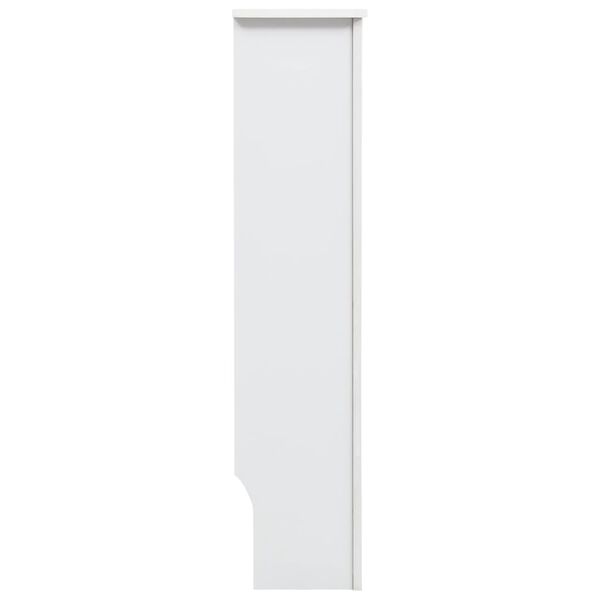 vidaXL Radiator Cover White 112x19x81.5 cm MDF