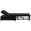 vidaXL Sofa Bed Black 67 x 194 x 38 cm Velvet