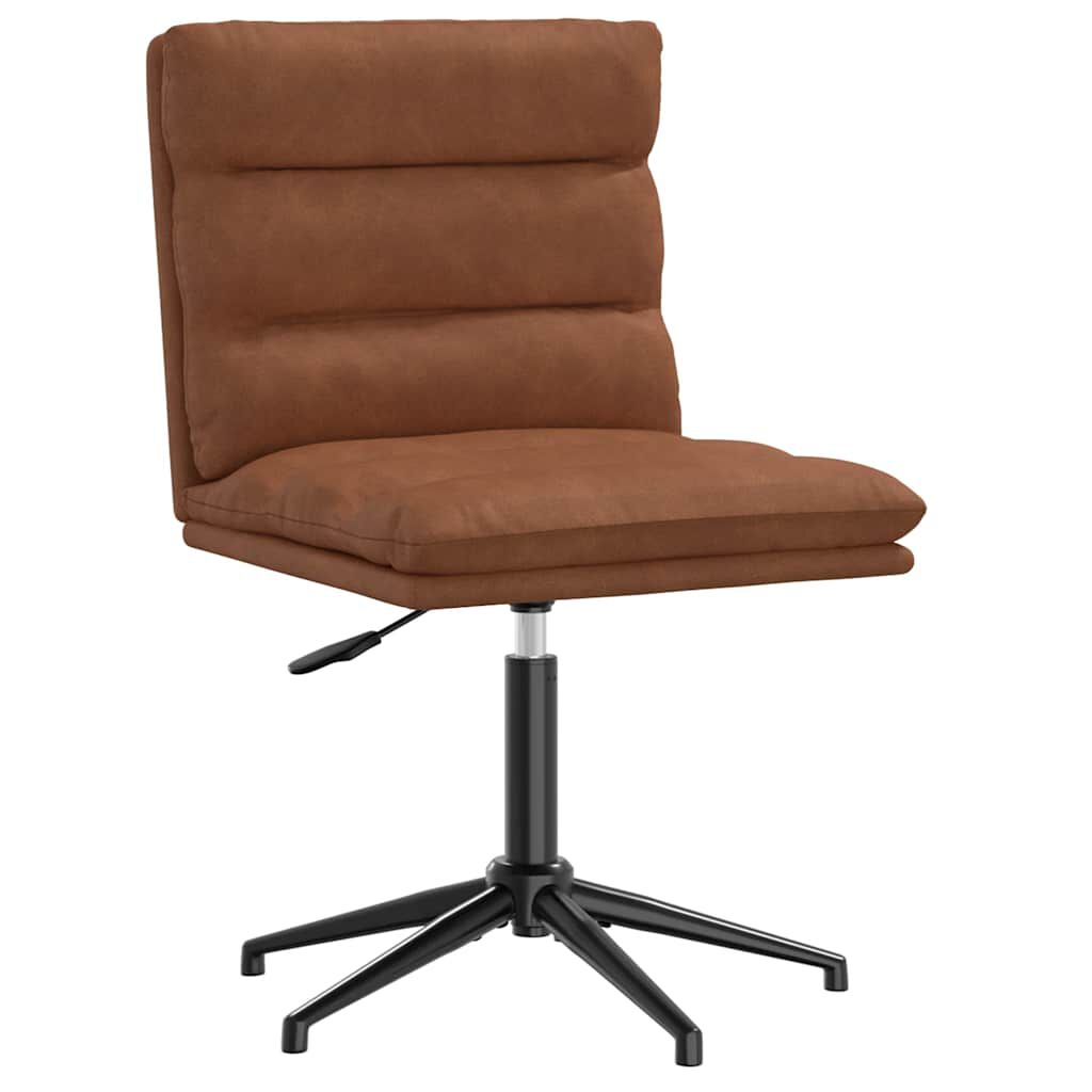 vidaXL Dining Chair Brown Faux Leather