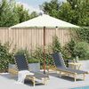 vidaXL Garden Parasol with Wooden Pole 150x200 cm Sand
