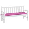 vidaXL Garden Bench Cushion Pink 150x50x7 cm Oxford Fabric