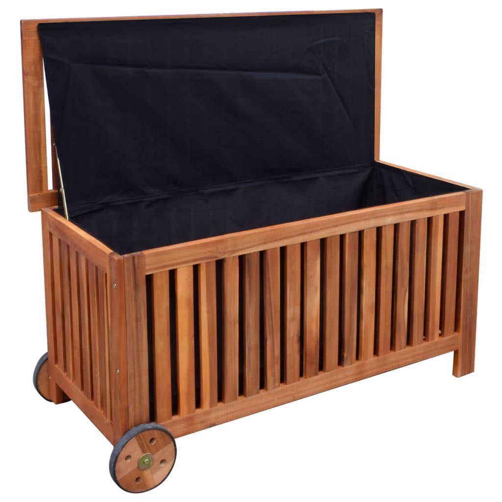 vidaXL Garden Storage Box 118x52x58 cm Wood