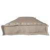 vidaXL Pallet Cushion Taupe 180 x 40 x 8 cm Oxford Fabric