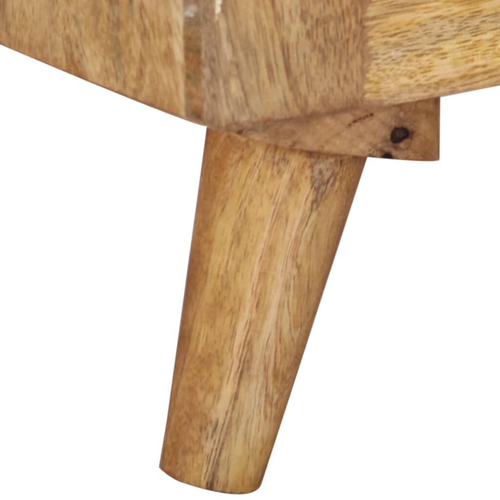 vidaXL Bedside Cabinet 40x30x50 cm Solid Mango Wood