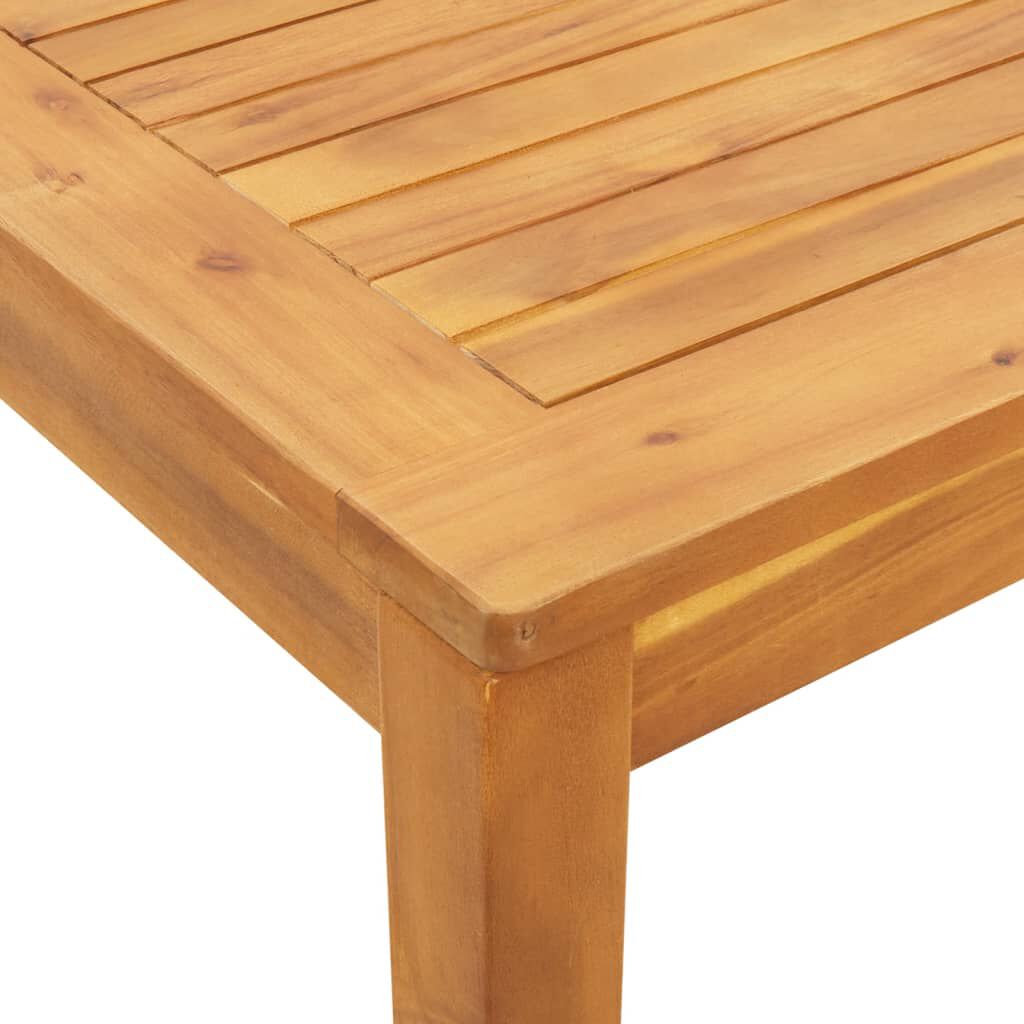 vidaXL 5 Piece Garden Dining Set Solid Wood Acacia